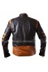 X-Men Wolverine Origins Logan Brown Biker Leather Jacket